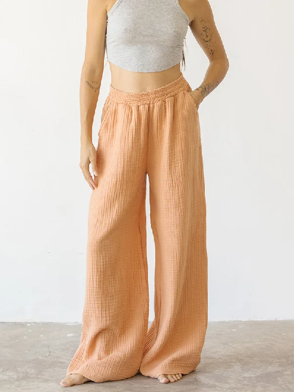 Rest Pants 2.0, Peach Sky