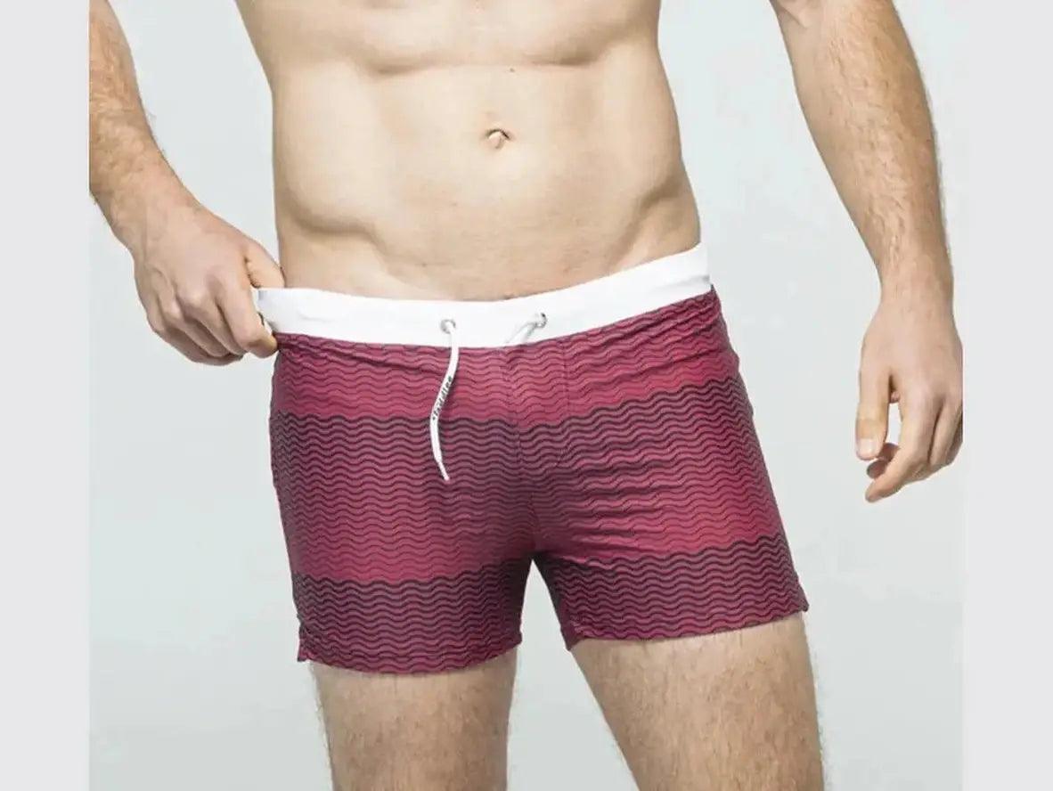 Gay Swim Shorts | TADDLEE Swimwear Sexy Square Cut Swim Shorts