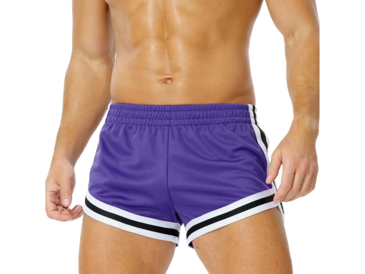 Gay Gym Shorts | AIMPACT Retro Mesh Running Shorts