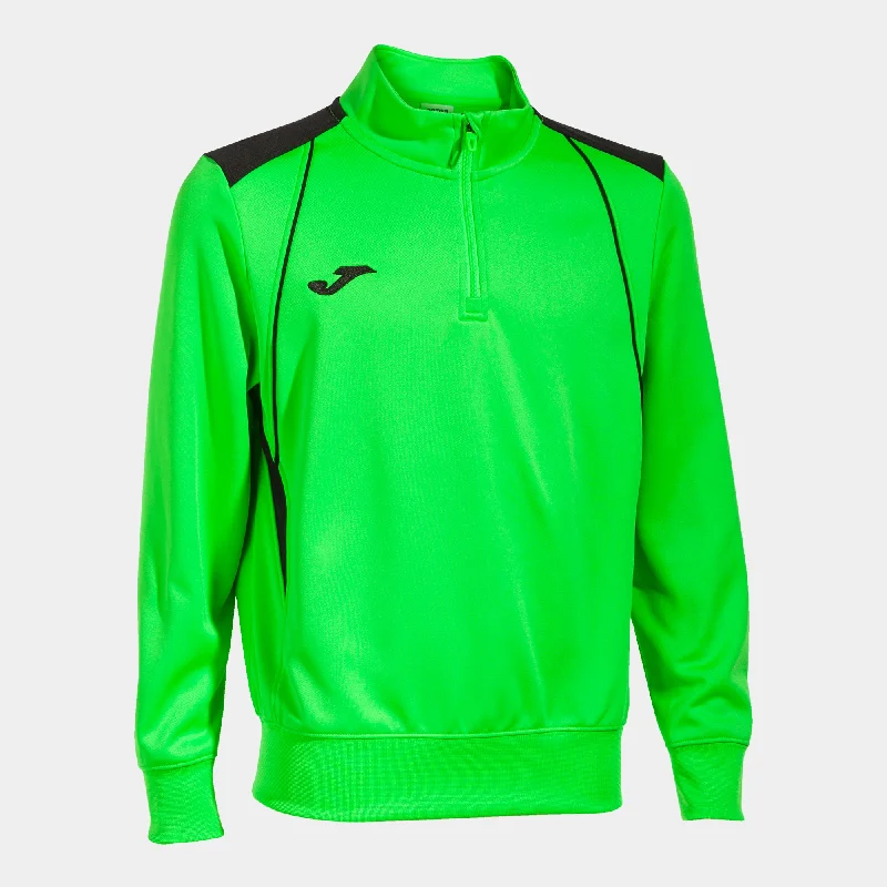 Joma Championship VII 1/2 Zip Sweatshirt (Green Fluor/Black)