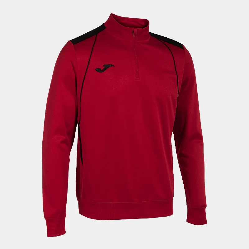 Joma Championship VII 1/2 Zip Sweatshirt (Red/White)