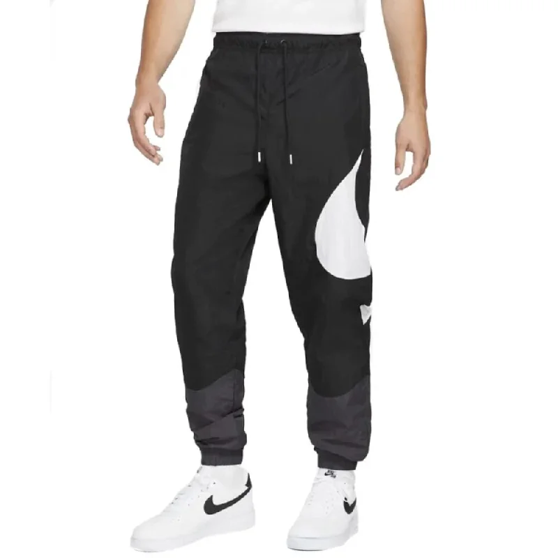 Nike NSW Swoosh Woven Lined Sweatpants Black/White  DD5969-010 Men's