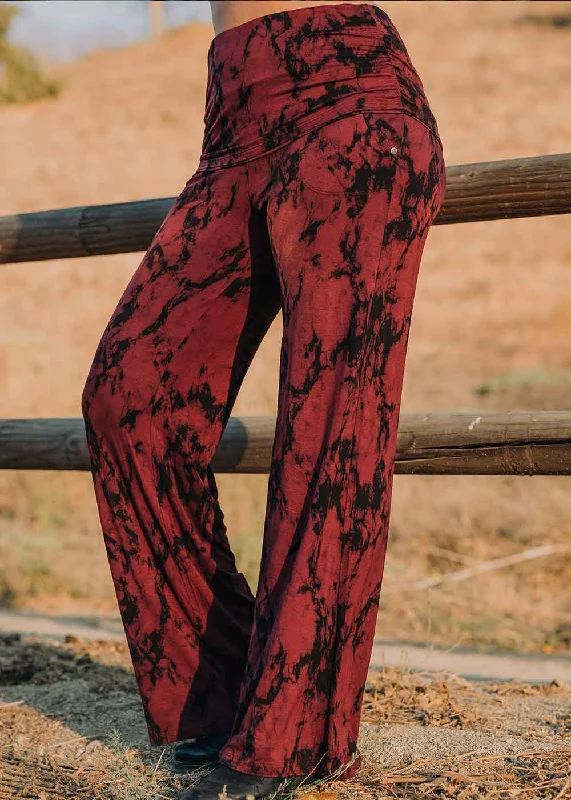 Belladonna Pants in Tie-Dye Hemp