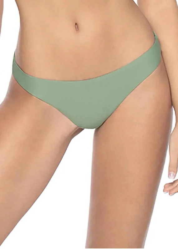 Sage Basic Ruched Teeny