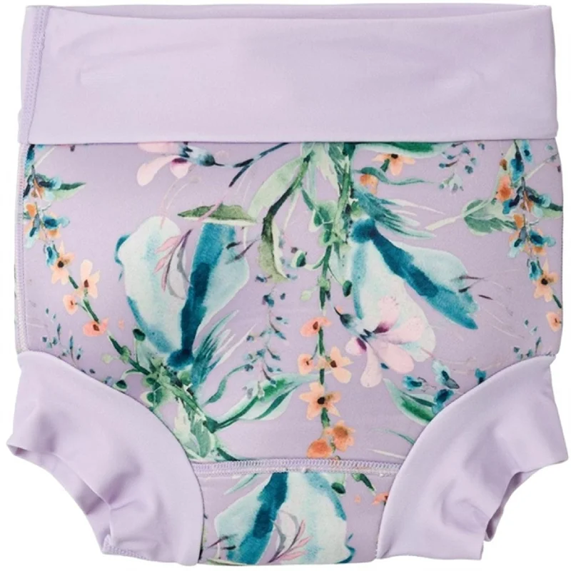 MÅ IKKE KOMME ONLINE! NAME IT HAR TILBAGETRUKKET DEM! Name it Orchid Petal Zila Baby Swimpants