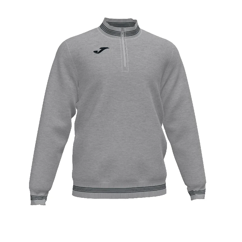 Joma Campus III 1/4 Zip Sweatshirt (Light Melange)