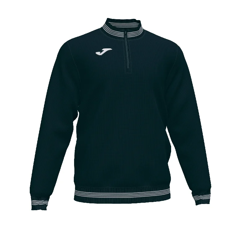 Joma Campus III 1/4 Zip Sweatshirt (Black)