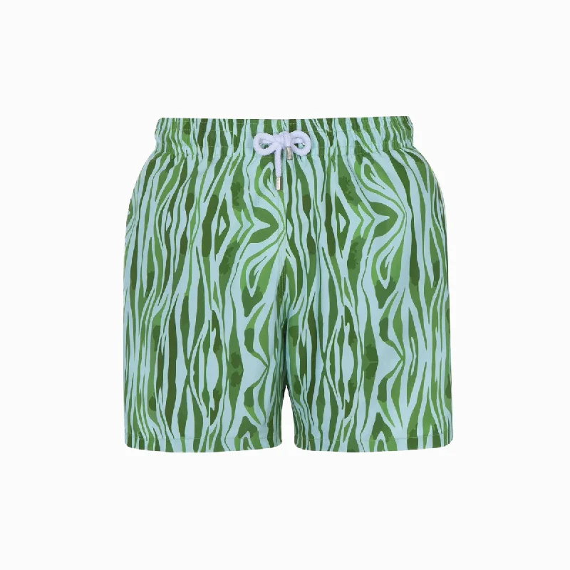 Mid-length Swim Shorts | Malachite / Green