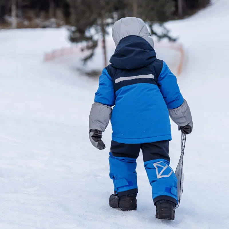 Didriksons Skare Kids Ski Jacket & Pants Set - Caribbean Blue