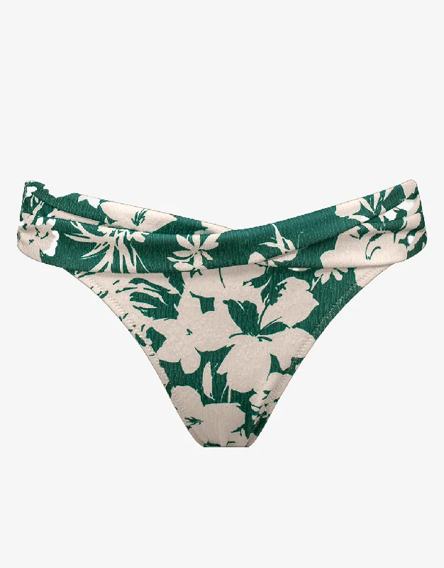 Inside Nostalgia Twist Front Bikini Pant - Ivy Cream