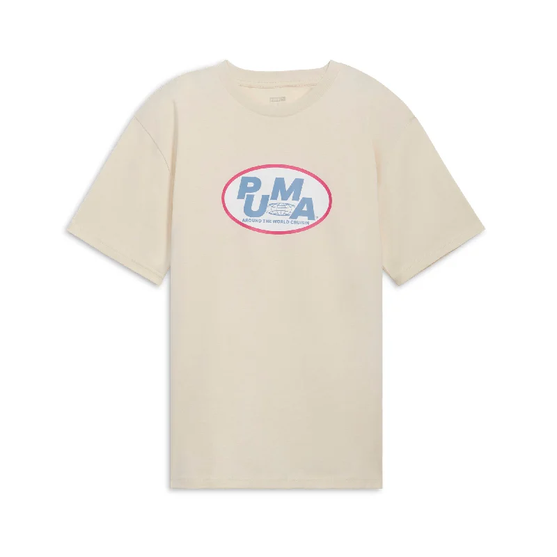 PUMA Men's CLASSICS Expedition Logo Tee