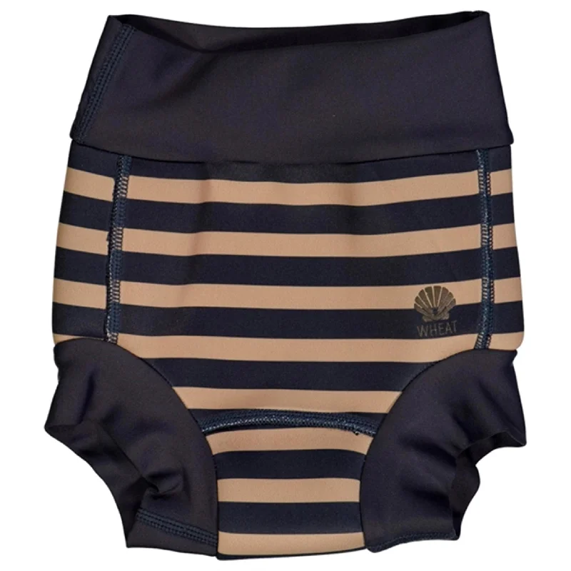 Wheat Ink Stripe Neopren Swim Pants