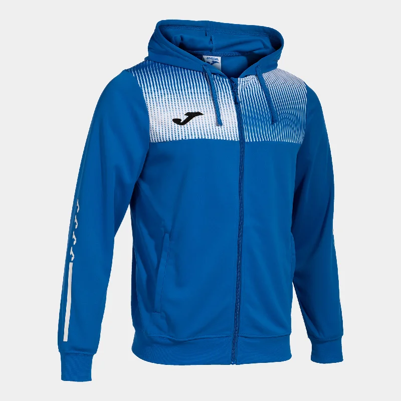 Joma Eco-Supernova Hoodie Jacket (Royal/White)