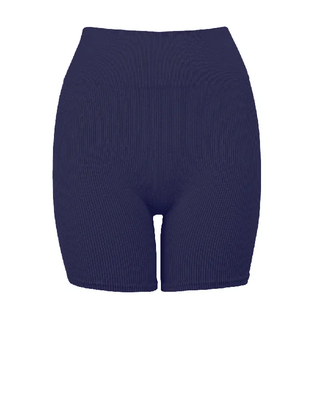 RIBBED COMPOSED Shorts | Eclipse