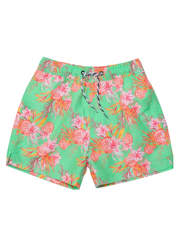 Snapper Rock Coastal Shells Sustainable Swim Short