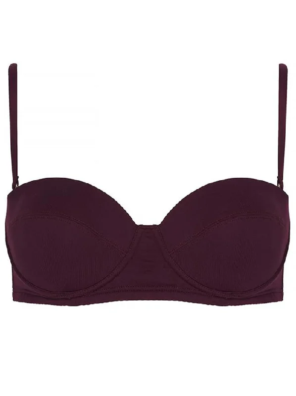 POSITANO Bikini Top | Wine