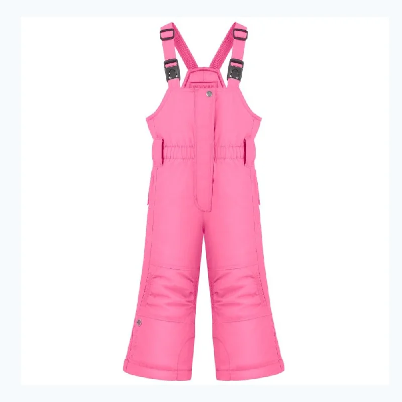 Poivre Blanc Girls Ski Bib Pants - Lolly Pink