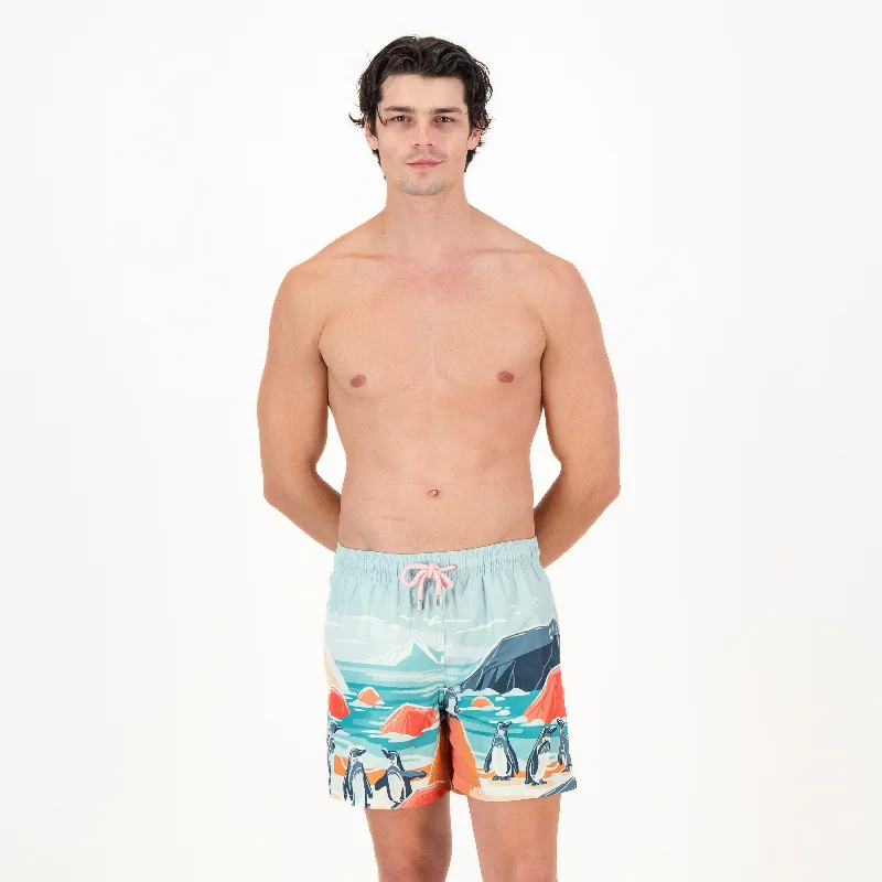 Mid-length Swim Shorts | Boulders Beach / Blue