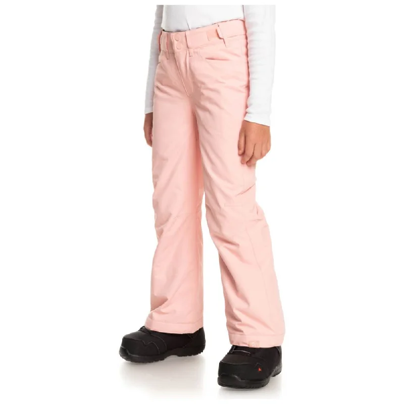 Roxy Backyard Girls Ski Pants - Mellow Rose