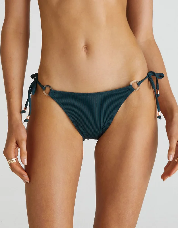 Envy Kylie Tie Side Bikini Pant - Green