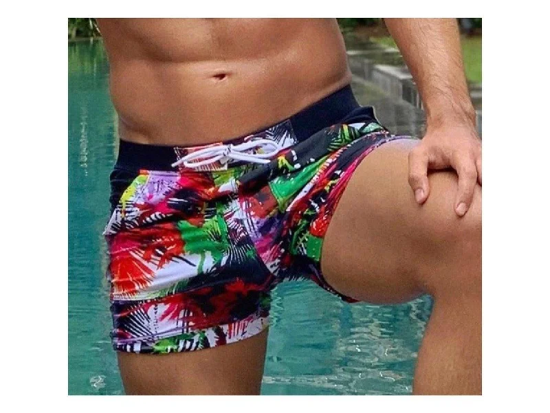 Gay Swim Shorts | TADDLEE Swimwear Square Cut Swim Shorts