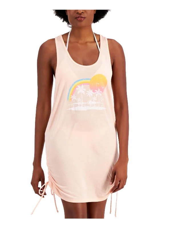 Juniors Womens Summer Side Tie Cover-Up