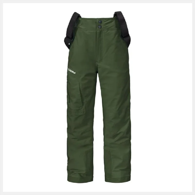 Schoffel Joran Boys Ski Pants - Loden Green