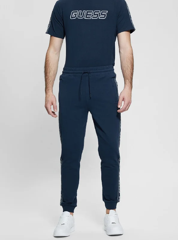 Eco Blue Arlo Active Trackpants