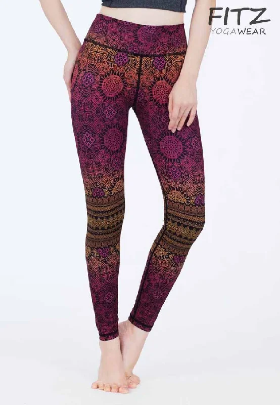 Fitz - High Waist Long Pants - Mantra