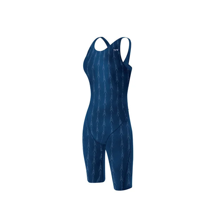 TYR Fusion 2 Navy Shortjohn RACING Team Suit - MTSC