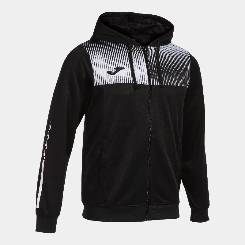 Joma Eco-Supernova Hoodie Jacket (Black/White)