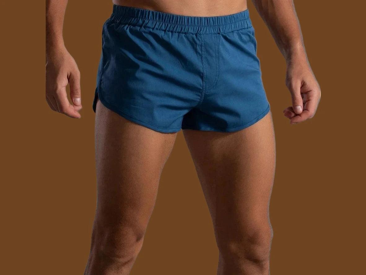 Gay Gym Shorts | Cotton 3 Inch Run Shorts