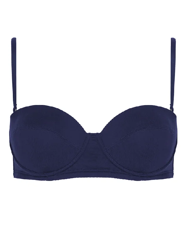 POSITANO Bikini Top | Navy