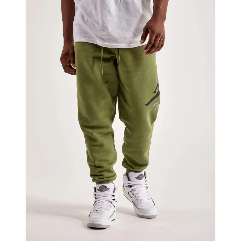 Nike Jordan Baseline Fleece Pants Olive Green  FD7345-340 Men's