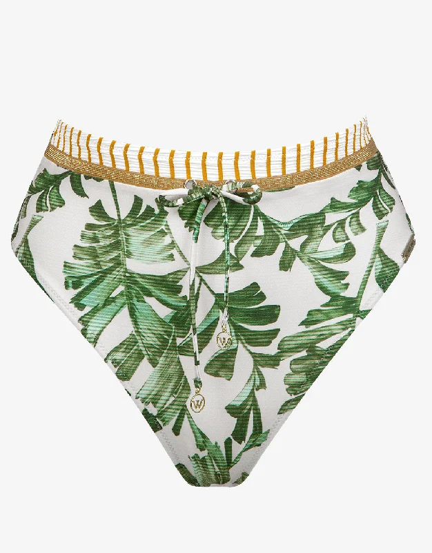 Summer Duo High Waist Pant - Leafy Breeze