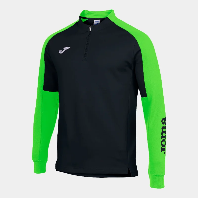 Joma Eco-Championship Sweatshirt (Black/Green Fluor)