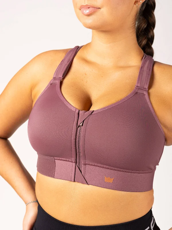 Flex Sports Bra™ - Dark Raisin