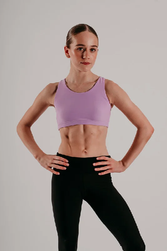 Sports Bra in Amethyst