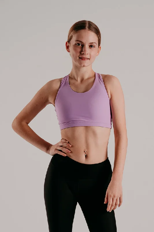 Sports Bra in Amethyst