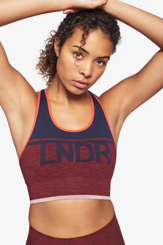 A-Team Sports Bra - Rust Marl