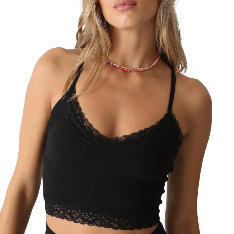 Venus Lace Bra In Onyx